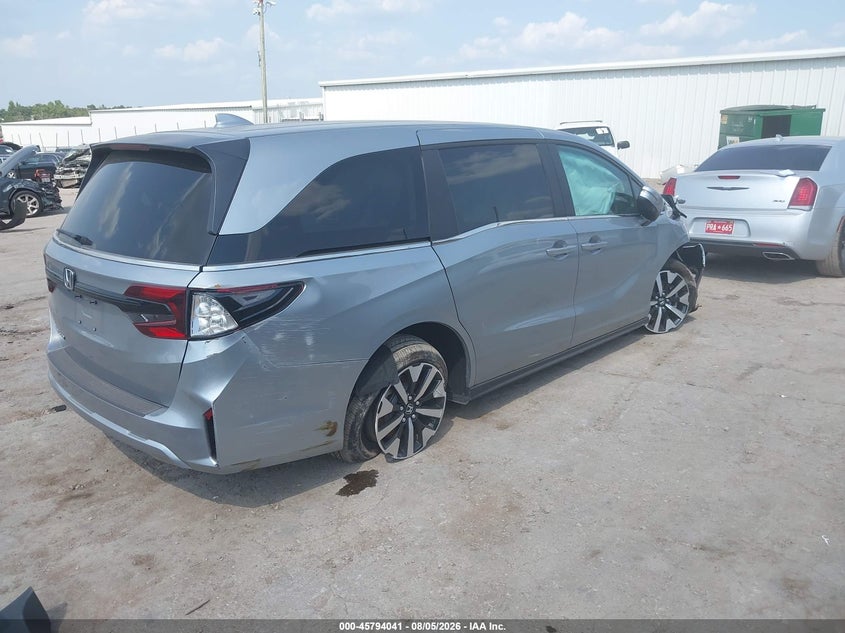Vin: 5fnrl6h67tb036591, lot: 46292872, honda odyssey ex-l 20264