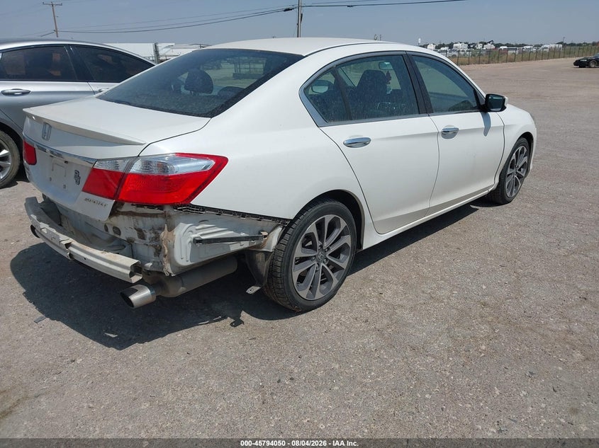 2015 HONDA ACCORD auction photo 4