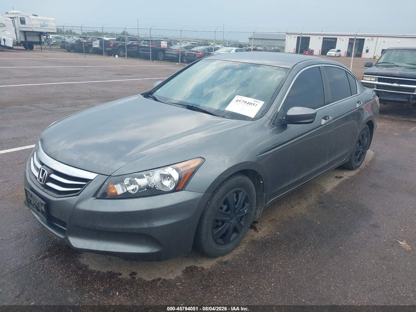 Vin: 1hgcp2f30ca188914, lot: 46292882, honda accord sdn lx 20122