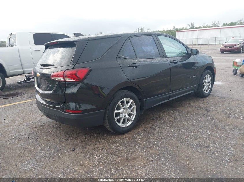Vin: 2gnaxhev4n6100613, lot: 46292904, chevrolet equinox fwd ls 20224
