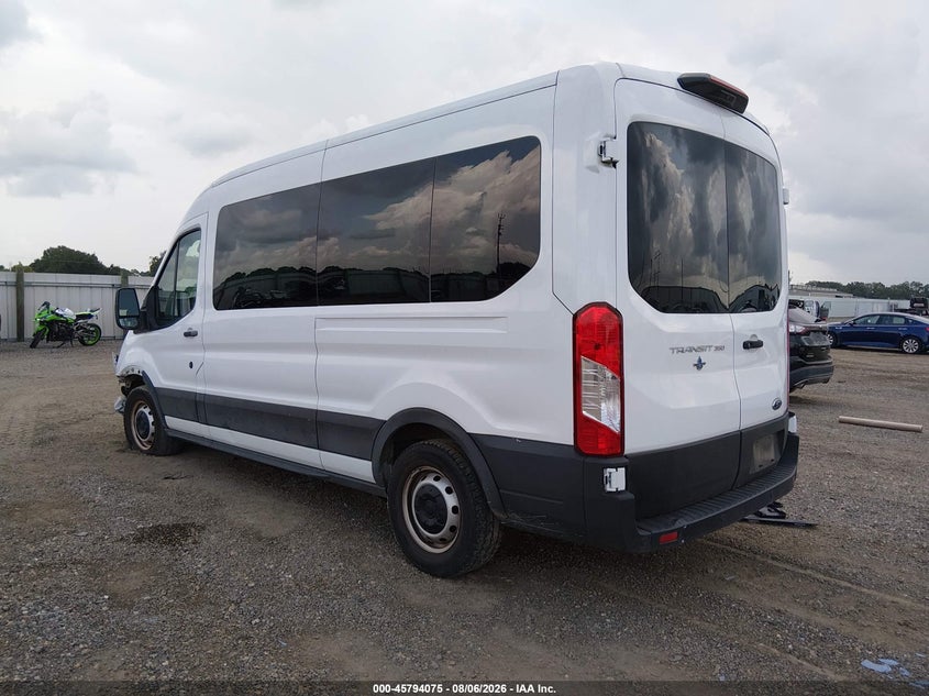 Vin: 1fbax2c86pkb53160, lot: 46292906, ford transit-350 passenger van xl 20233