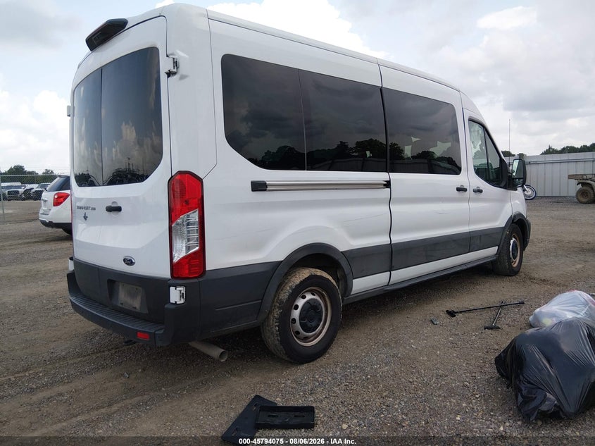 Vin: 1fbax2c86pkb53160, lot: 46292906, ford transit-350 passenger van xl 20234