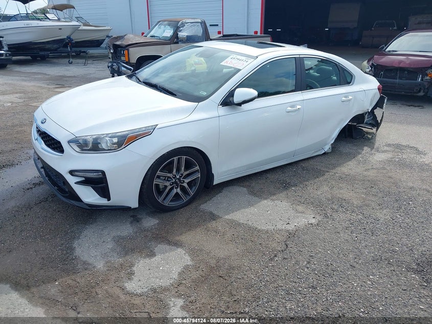 Vin: 3kpf54ad0me283274, lot: 46292955, kia forte ex 20212
