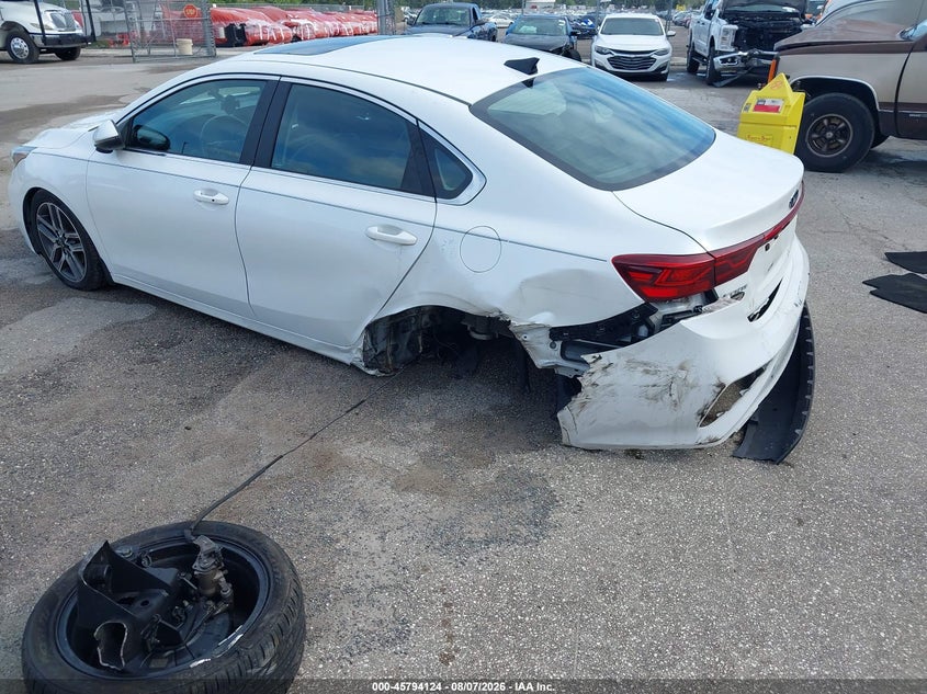 Vin: 3kpf54ad0me283274, lot: 46292955, kia forte ex 20213