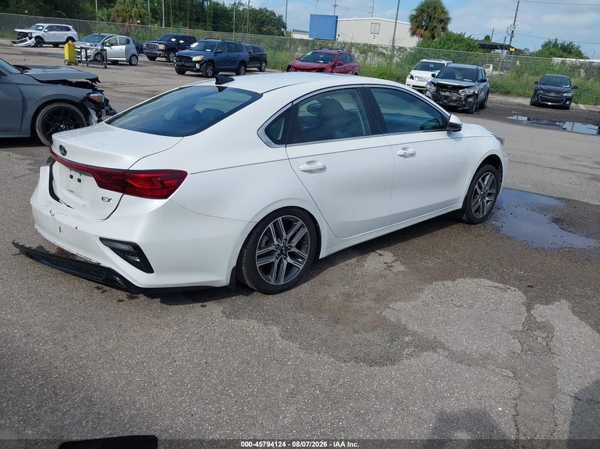 Vin: 3kpf54ad0me283274, lot: 46292955, kia forte ex 20214