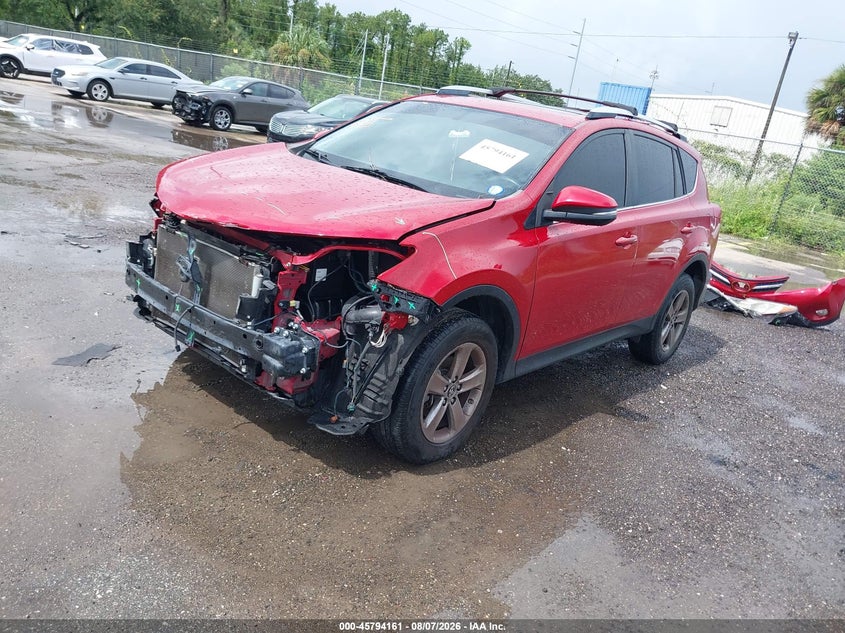 Vin: jtmwfrev1fj035988, lot: 46292992, toyota rav4 xle 20152