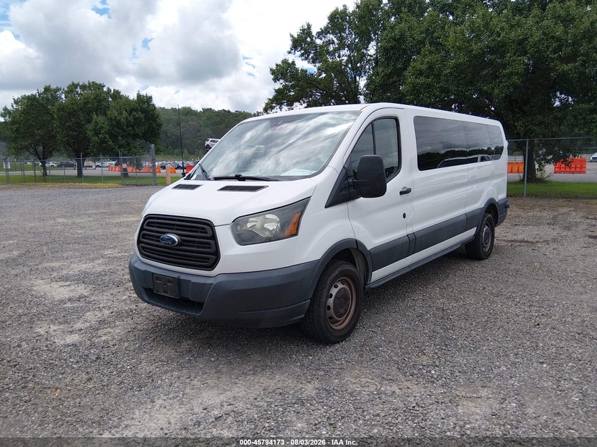 Vin: 1fbzx2zm5gkb25857, lot: 46293004, ford transit-350 xl 20162