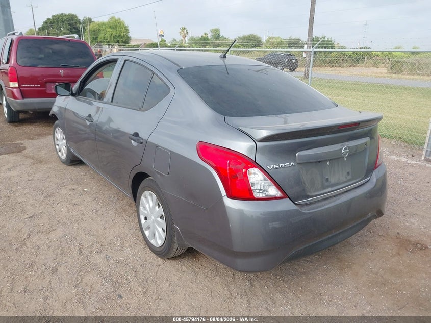 Vin: 3n1cn7apxkl805354, lot: 46293007, nissan versa 1.6 s+ 20193