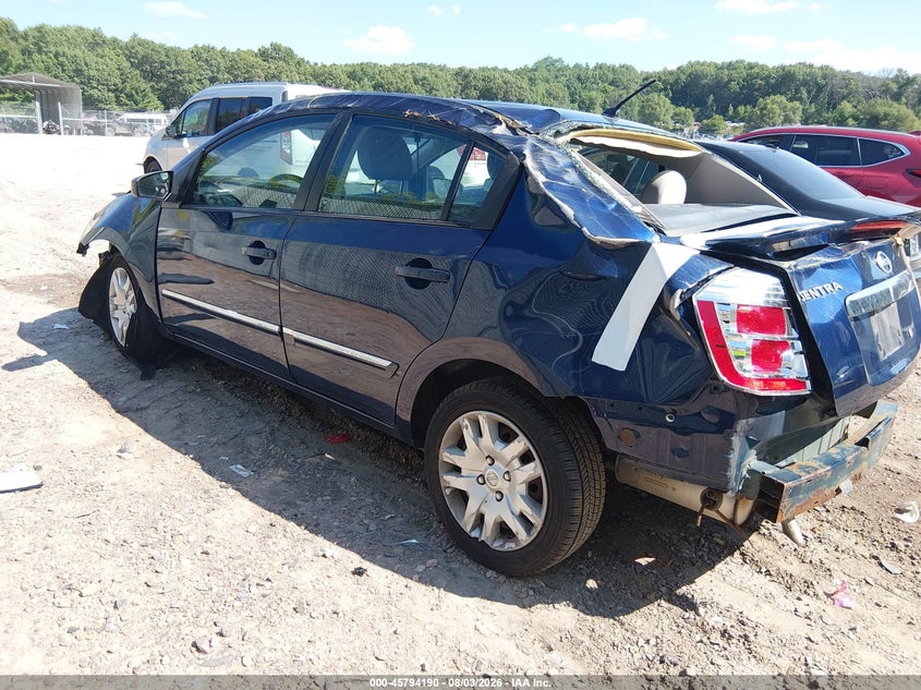 Vin: 3n1ab6ap2cl705602, lot: 46293021, nissan sentra 2.0 s 20123