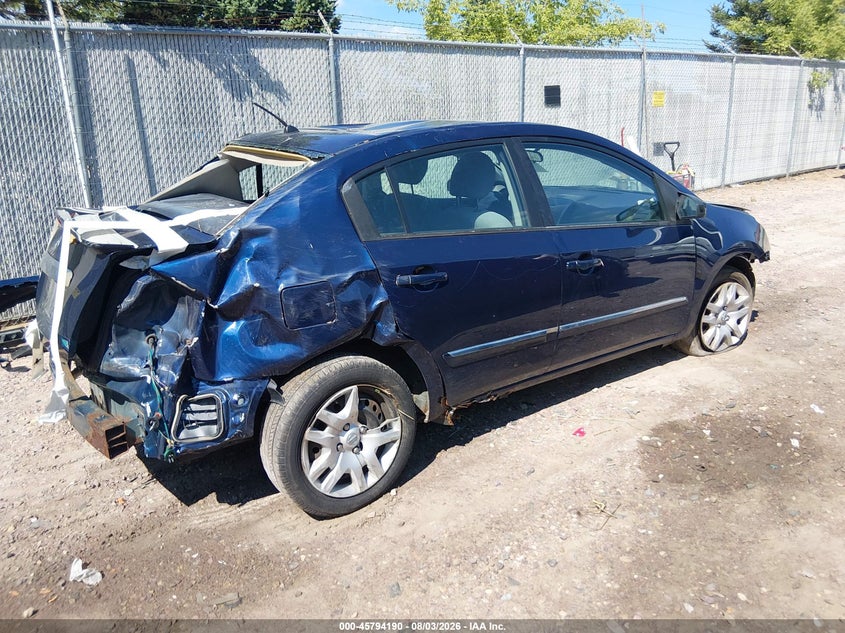 Vin: 3n1ab6ap2cl705602, lot: 46293021, nissan sentra 2.0 s 20124