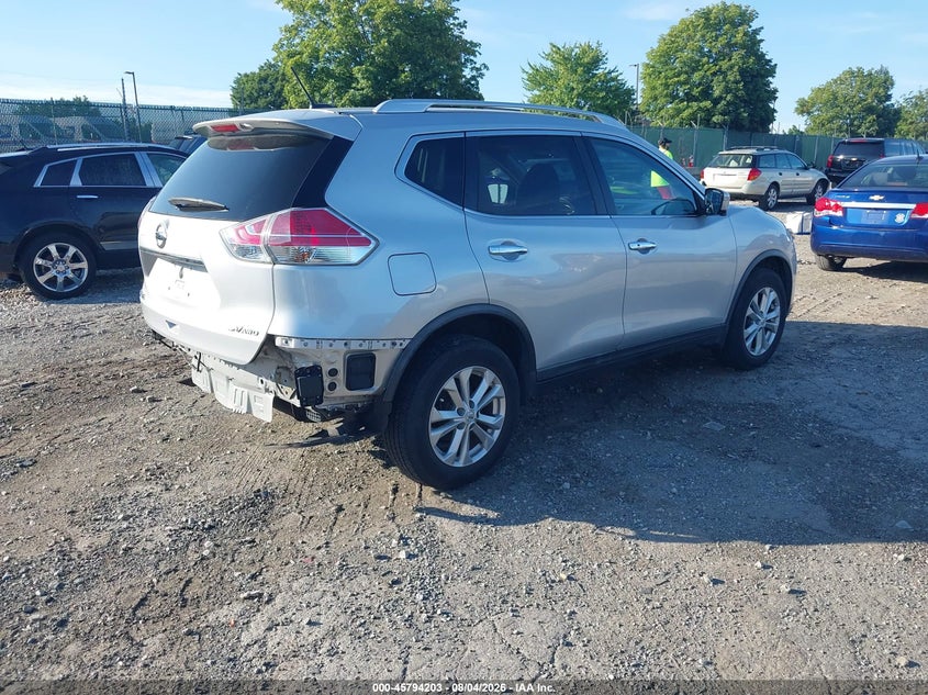 Vin: knmat2mv8gp701366, lot: 46293034, nissan rogue sv 20164