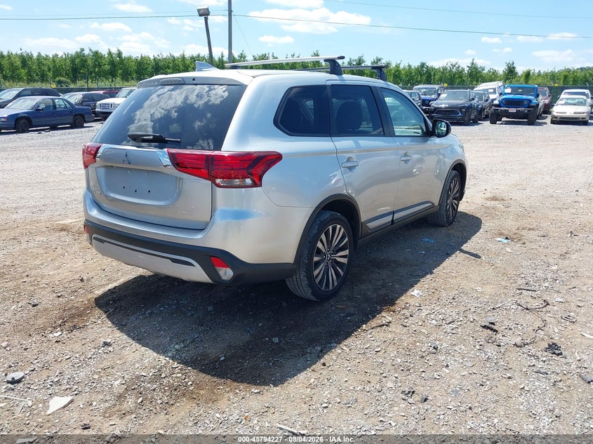 Vin: ja4ad2a33lz044873, lot: 46293058, mitsubishi outlander es 2.4 20204