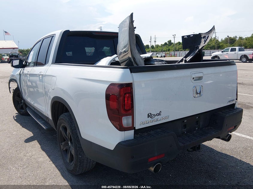 Vin: 5fpyk3f84mb012114, lot: 46293059, honda ridgeline black edition 20213
