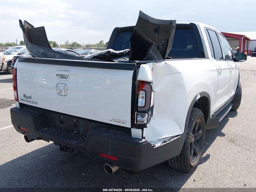 Vin: 5fpyk3f84mb012114, lot: 46293059, honda ridgeline black edition 20214