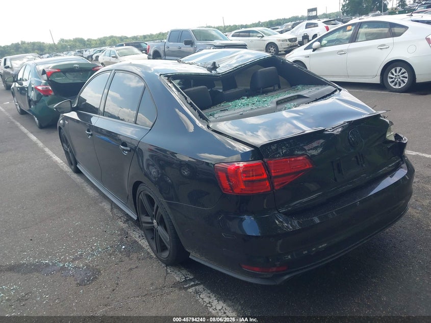 Vin: 3vw5t7aj8gm221976, lot: 46293071, volkswagen jetta 2.0t gli sel 20163
