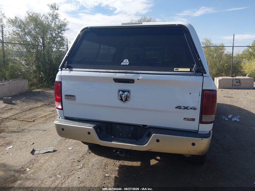2012 RAM 2500 PICKUP 6.7L I-6 DI, TURBO, 350HP