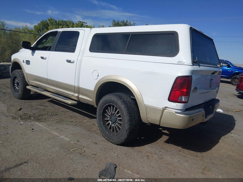 2012 RAM 2500 PICKUP 6.7L I-6 DI, TURBO, 350HP
