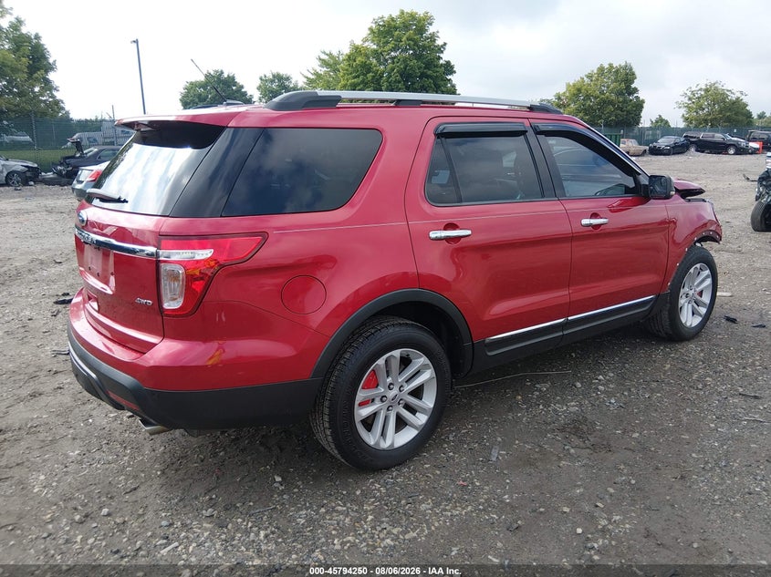 Vin: 1fmhk8d89cga98030, lot: 46293081, ford explorer xlt 20124