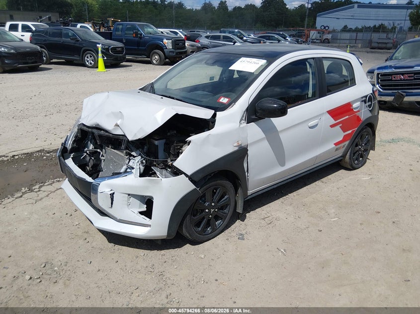 Vin: ml32awhj3rh010447, lot: 46293097, mitsubishi mirage ralliart 20242