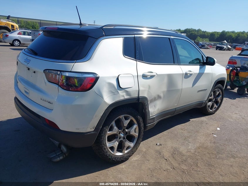Vin: 3c4njdcb1kt690225, lot: 46293116, jeep compass limited 4x4 20194
