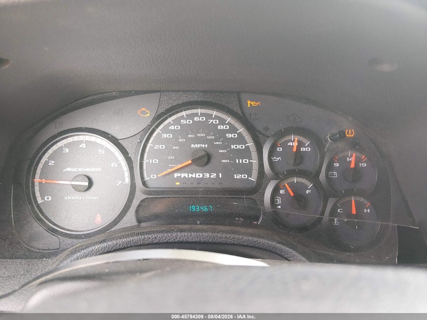 2007 ISUZU ASCENDER auction photo 7
