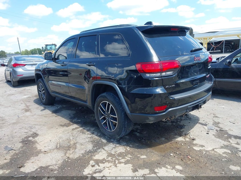 Vin: 1c4rjflt1mc566332, lot: 46293149, jeep grand cherokee trailhawk 4x4 20213