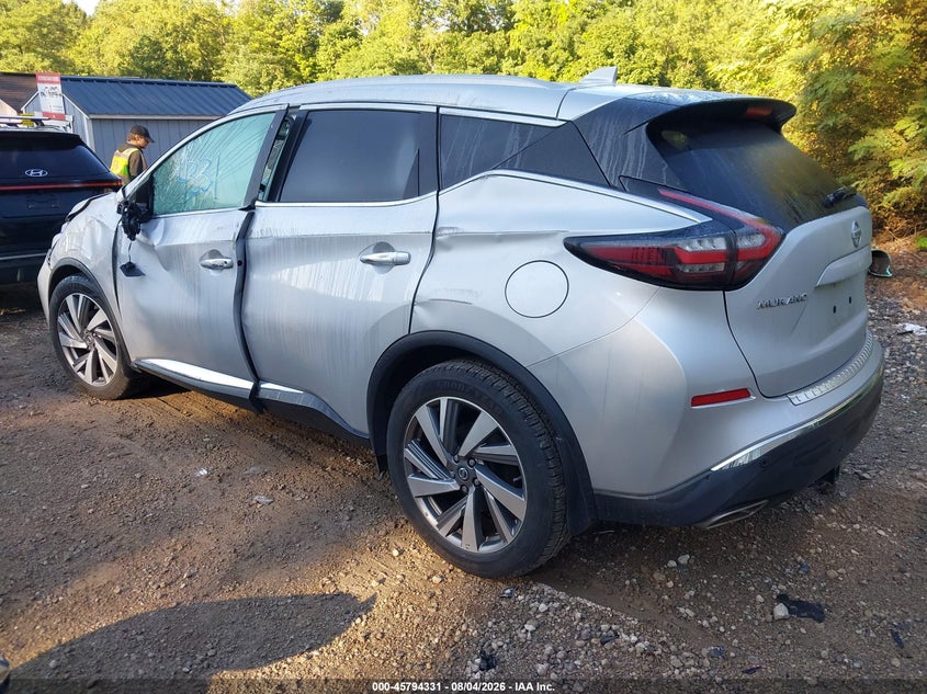 Vin: 5n1az2cj4mc112679, lot: 46293162, nissan murano sl fwd 20213