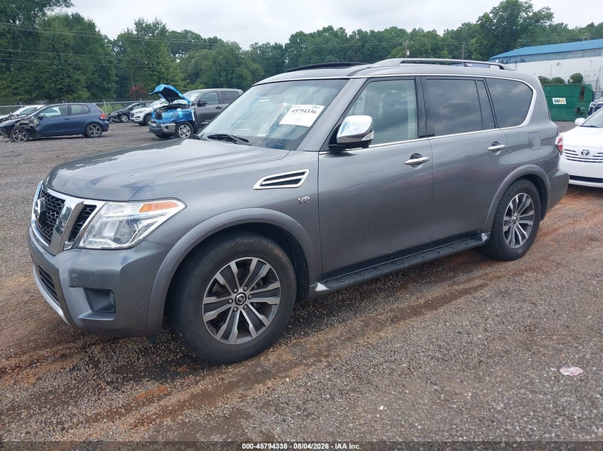 Vin: jn8ay2nd7jx002359, lot: 46293167, nissan armada sl 20182