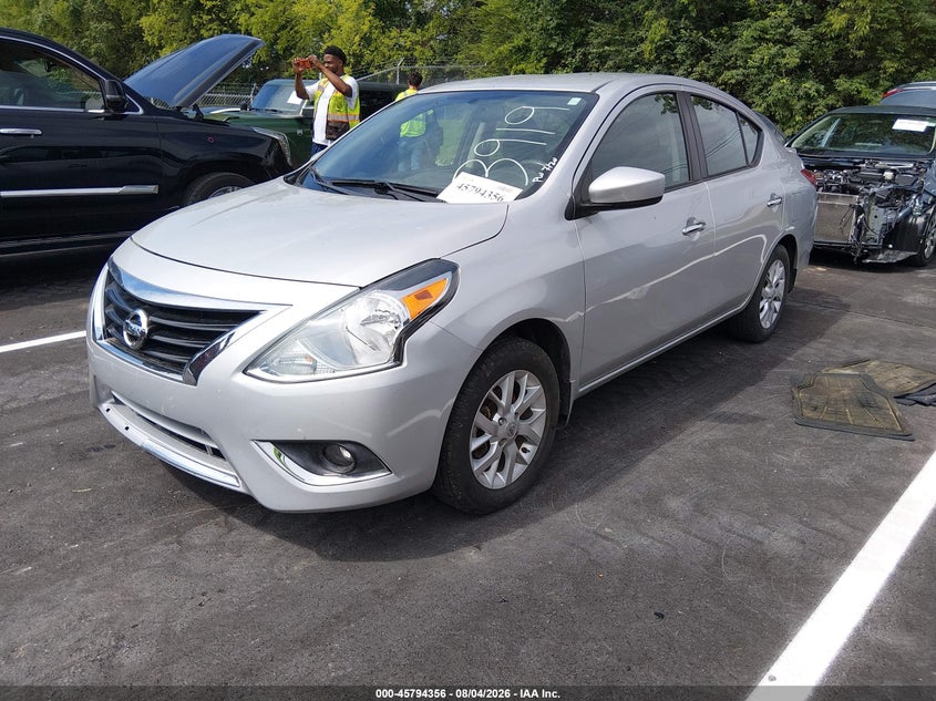 Vin: 3n1cn7ap6jl883919, lot: 46293188, nissan versa 1.6 sv 20182