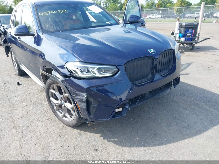 2022 BMW X3 auction photo 6