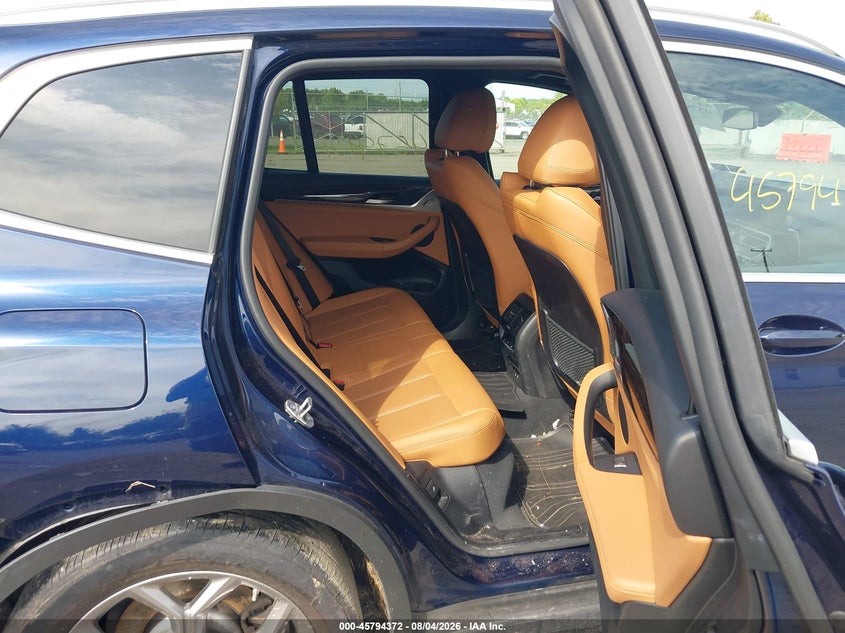 2022 BMW X3 auction photo 8