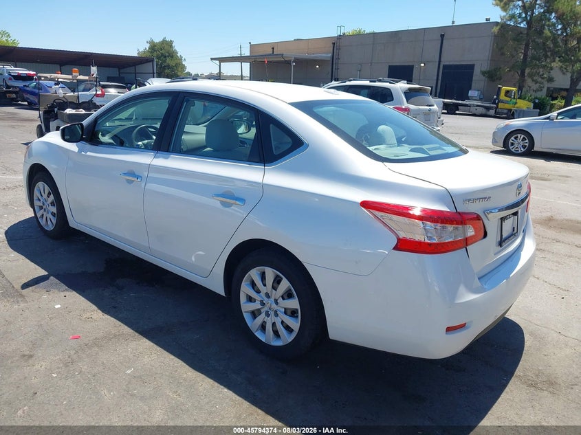 Vin: 3n1ab7ap2dl684905, lot: 46293205, nissan sentra sv 20133