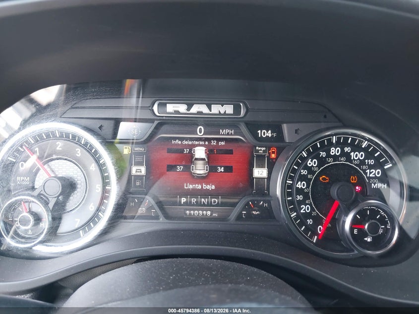2023 RAM 1500 PICKUP 5.7L V-8 VVT, 395HP