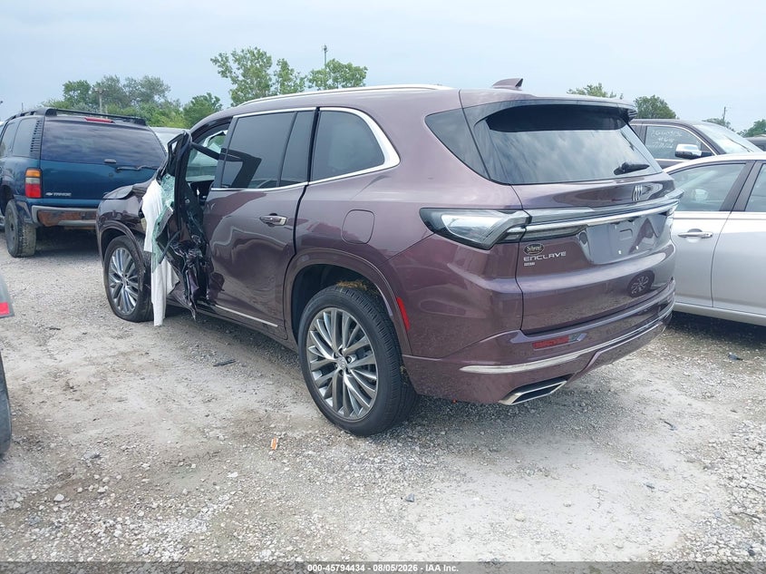 Vin: 5gaevcrs9sj301684, lot: 46293265, buick enclave avenir fwd 20253