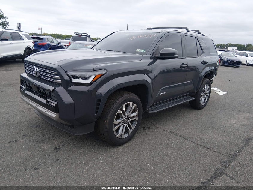 Vin: jteva5br5s5059381, lot: 46293272, toyota 4runner limited 20252