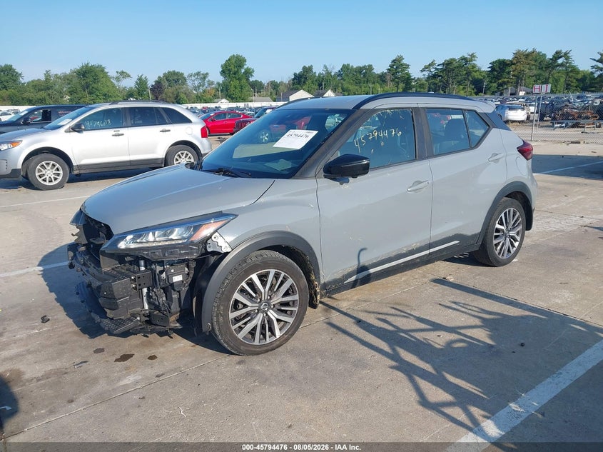 Vin: 3n1cp5dv8ml474804, lot: 46293307, nissan kicks sr xtronic cvt 20212