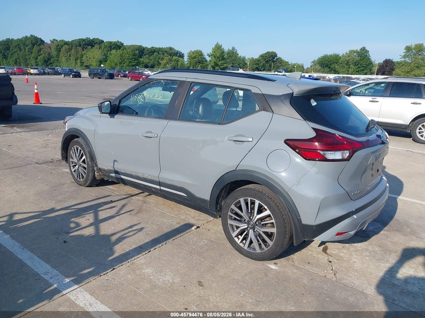 Vin: 3n1cp5dv8ml474804, lot: 46293307, nissan kicks sr xtronic cvt 20213