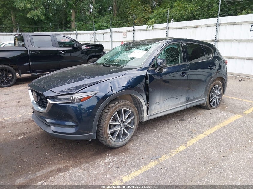 Vin: jm3kfbdm3j0409778, lot: 46293335, mazda cx-5 grand touring 20182