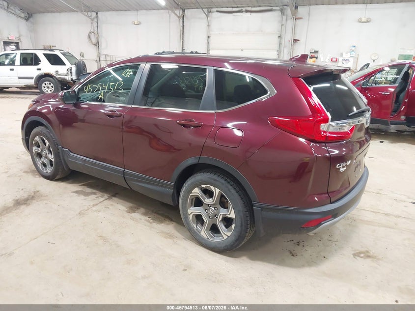 Vin: 5j6rw2h54kl034357, lot: 46293344, honda cr-v ex 20193