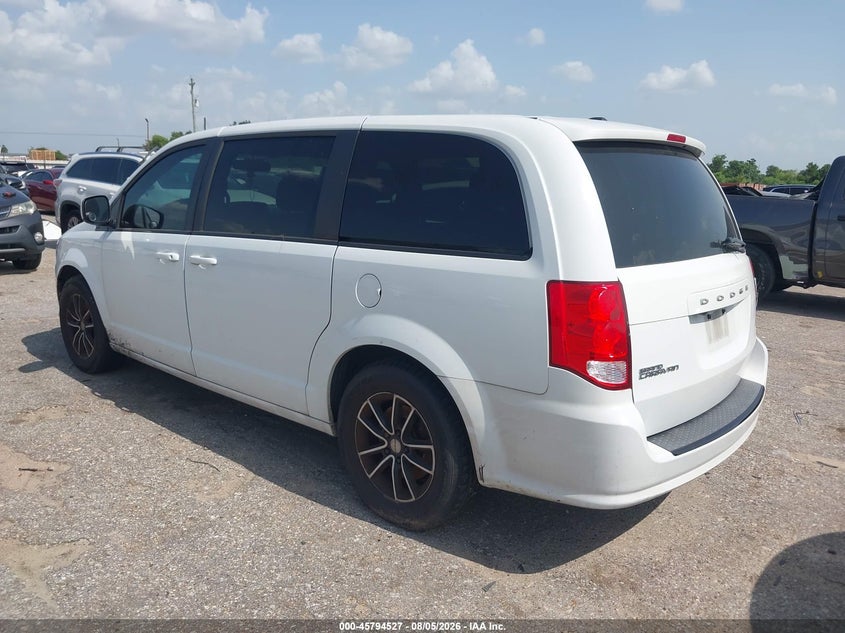 Vin: 2c4rdgbgxjr166547, lot: 46293357, dodge grand caravan se plus 20183