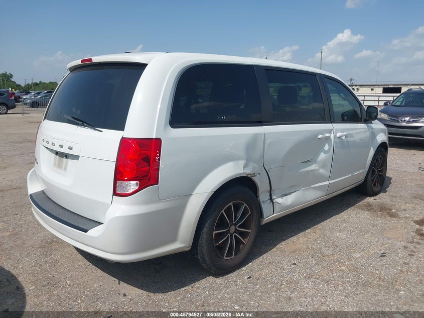 Vin: 2c4rdgbgxjr166547, lot: 46293357, dodge grand caravan se plus 20184