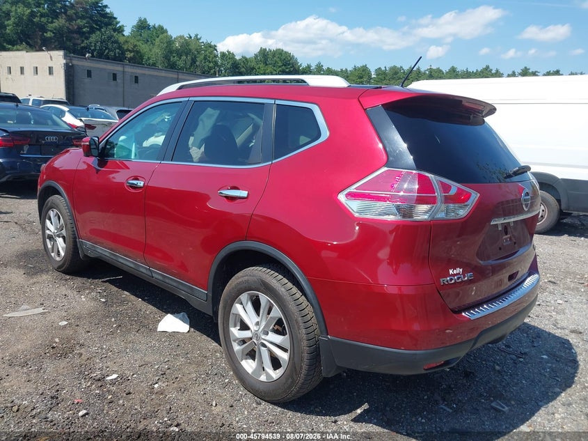 Vin: 5n1at2mv3gc867121, lot: 46293370, nissan rogue sv 20163