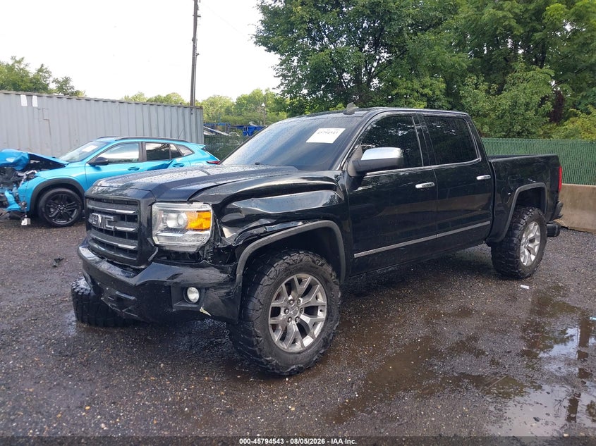 Vin: 3gtu2vecxfg476630, lot: 46293374, gmc sierra 1500 slt 20152