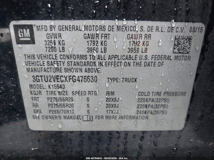GMC SIERRA 1500 - zdjęcie 9