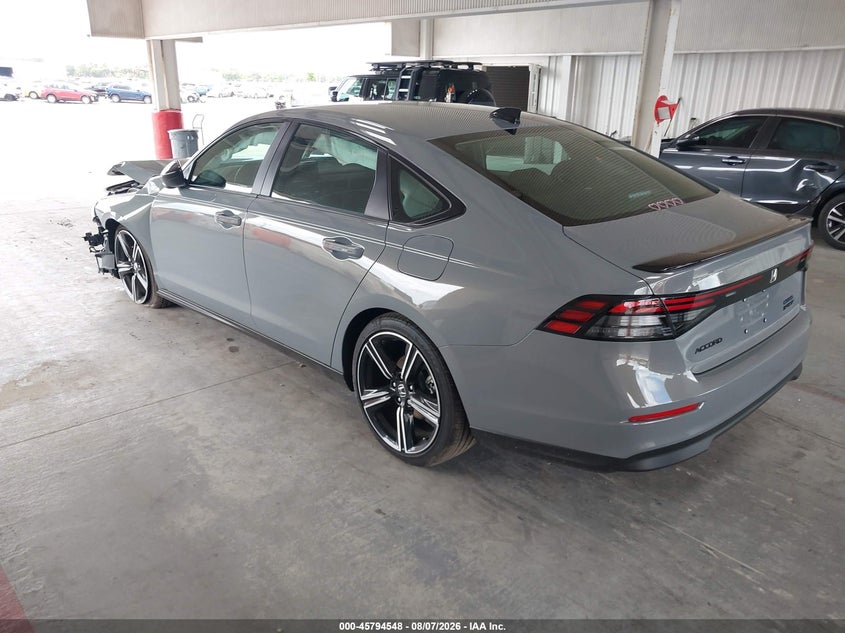 Vin: 1hgcy2f5xta030403, lot: 46293379, honda accord hybrid sport 20263