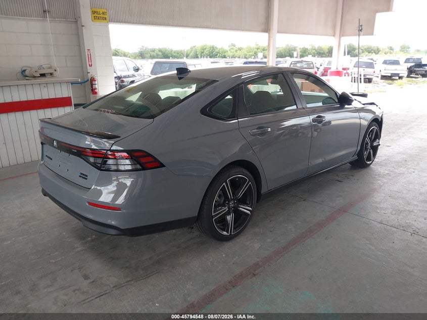 Vin: 1hgcy2f5xta030403, lot: 46293379, honda accord hybrid sport 20264
