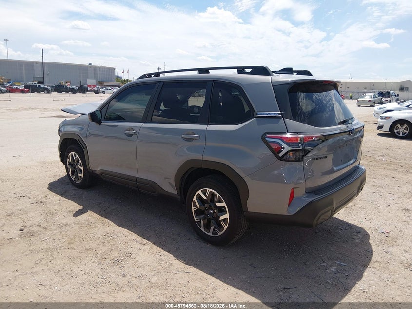 Vin: jf2sldbc8sh535761, lot: 46293393, subaru forester premium 20253