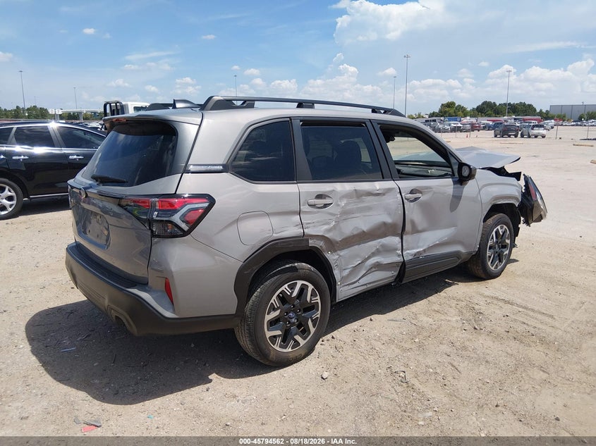 Vin: jf2sldbc8sh535761, lot: 46293393, subaru forester premium 20254
