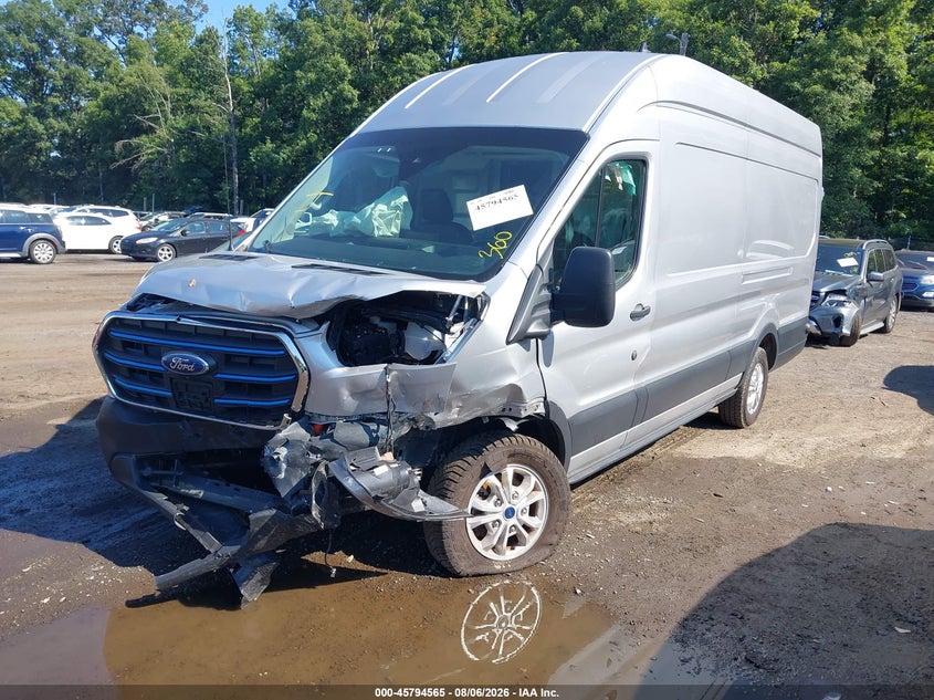 Vin: 1ftbw3xk2nka82101, lot: 46293396, ford e-transit-350 cargo van 20222
