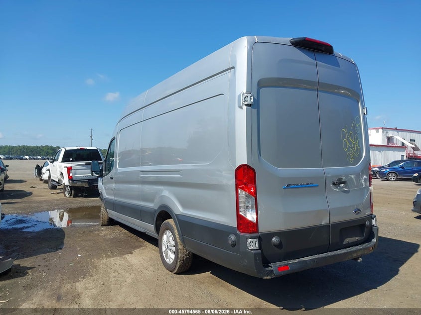 Vin: 1ftbw3xk2nka82101, lot: 46293396, ford e-transit-350 cargo van 20223